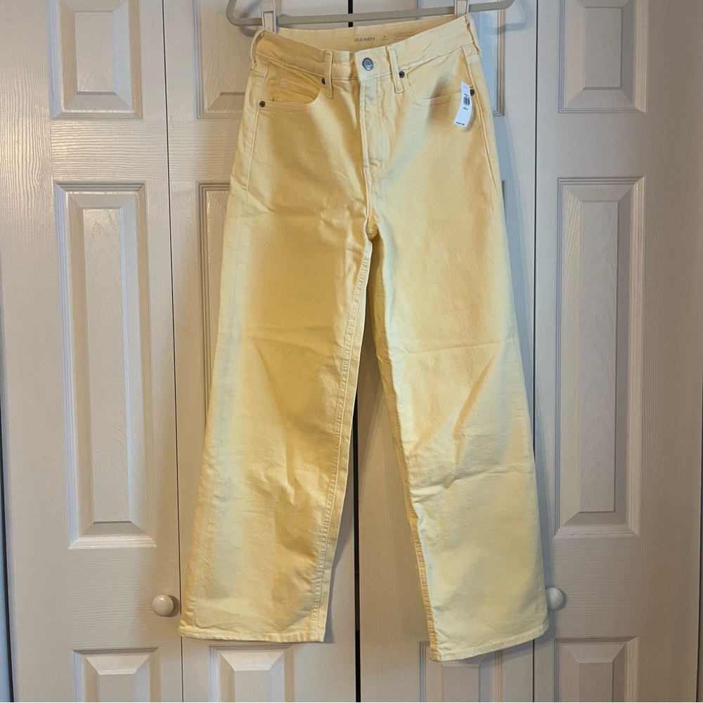 Old Navy Ski-Hi Wide Leg Jean
